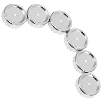 6 шт. Магнитные крышки для мыльницы из нержавеющей стали для слива воды в ванную комнату, кухню, настенные крышки для мыльницы, части подставки