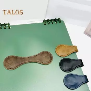 6 шт. Магнитные закладки из искусственной кожи, разноцветные магнитные закладки-клипсы, противоскользящие, сильные магнитные маркеры для книг, аксессуары для любителей книг 6pcs