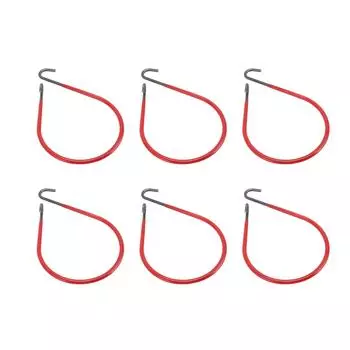 6 шт. Майнинговый кабельный крюк из углеродистой стали и полиэтилена, потолочный подвесной крюк для фиксации кабеля