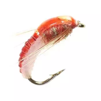 6 шт., медная бусина с головкой нимфы, мухи, форели, приманка для рыбалки нахлыстом, один металлический колючий крючок, инструмент в форме мухи, медная приманка для мушки