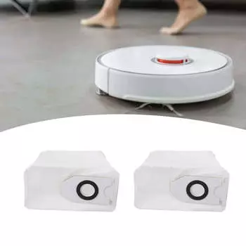 6 шт. мешков для пыли для робота-пылесоса, нетканые мешки для сбора пыли для пылесоса, запасные части для Midea V10 V12 W11