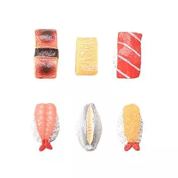 6 шт. микро-пейзаж творческая имитация еды игрушка кукольный дом украшения аксессуары onesize