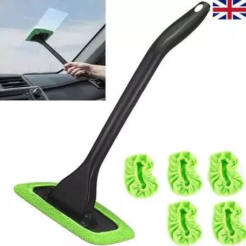 6 шт. микрофибры для очистки лобового стекла автомобиля щетка для чистки окон автомобиля инструмент 6Pcs