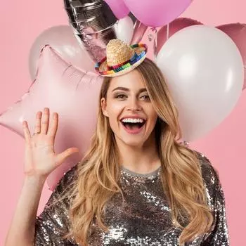 6 шт. мини-мексиканские шляпы сомбреро, вечерние шляпы, мини-соломенная шляпа для фиесты, карнавала