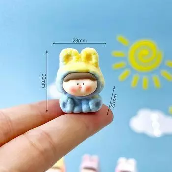 6 шт. миниатюрная кукла Лилит сделай сам креативные градиентные украшения для стола аксессуары для салона автомобиля для детей игрушки подарок