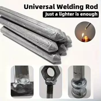 6 шт. Многоцелевые сварочные прутки, высокопроизводительный универсальный инструмент для ремонта меди, железа, алюминия, нержавеющей стали 6 pcs