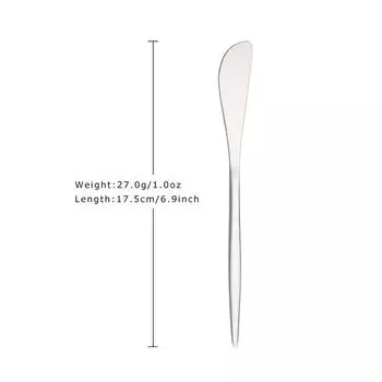 6 шт. многофункциональный нож для сыра, масла, сырные инструменты, нож из нержавеющей стали, бытовой нож для завтрака, хлеба, джема, кухонные гаджеты серебряный