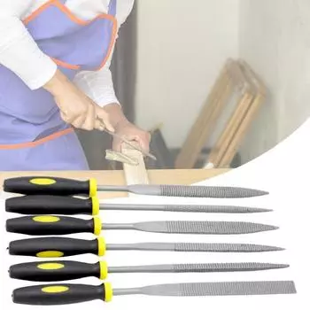 6 шт., многофункциональный рашпиль по дереву, высокотемпературная закалка, широко используемое оборудование для мастерских, деревообработка 3mm