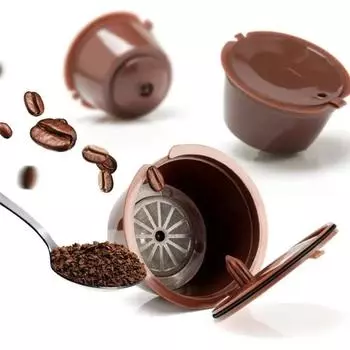 6 шт. многоразовые кофейные капсулы для машины Nescafe Dolce Gusto, многоразовые кофейные капсулы, комплект фильтров для чашек
