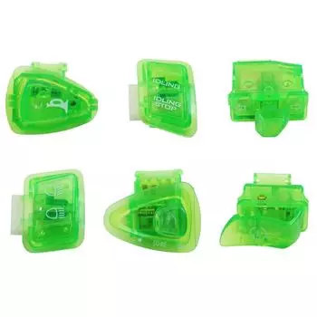 6 шт. Мотоциклетный переключатель Кнопка Фара Противотуманная фара Для сигнала поворота Флешер зелёный