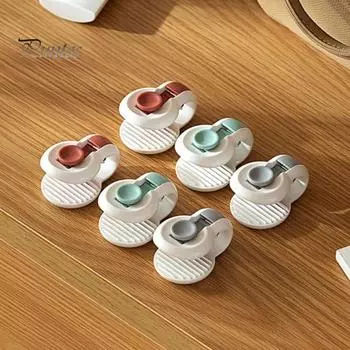 6 шт. мягкие зажимы для одеяла безопасный замок мини-размер простая установка зажимы для одеяла комплект креплений для одеяла зелёный