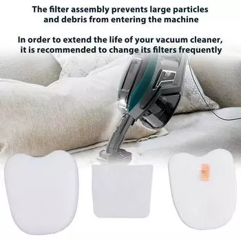 6 шт. набор фильтров для пылесоса, замена пенопластового фильтра для акулы XPSTFH380 ZS360 ZS361C ZS362