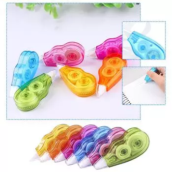 6 шт./набор корректирующая лента White Out многоцветные ластики корректирующие школьные канцелярские принадлежности гвоздики I9K5 mix-6PC