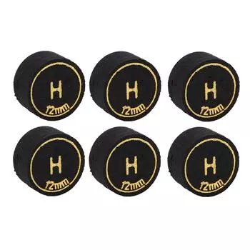 6 шт. Наклейки для бильярдного кия 12 мм Бильярдные наклейки для кия Легкие наклейки для кия Замена для