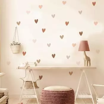 6 шт. наклейки на стену привлекательные водонепроницаемые ПВХ мультяшные настенные наклейки DIY настенный художественный декор для дома