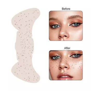 6 шт. наклейки-татуировки с веснушками, индивидуальные декоративные водонепроницаемые наклейки-татуировки с веснушками для женщин 6pcs