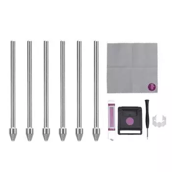 6 шт. наконечников стилуса металлические наконечники стилуса сменные для Galaxy Note 10 Note 10 Plus Note 20 Ultra
