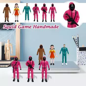 6 шт. настольных украшений ручной работы для мальчиков и девочек, подарки One Size