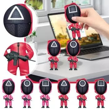 6 шт. настольных украшений ручной работы для мальчиков и девочек, подарки One Size