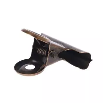 6 шт. Нержавеющая сталь бумага для писем фото файл клип для запечатывания пакетов стационарный 31