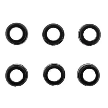 6 шт. новые адаптеры уплотнения топливных форсунок F77Z9G512AA для Ford Ranger Explorer Mustang красный