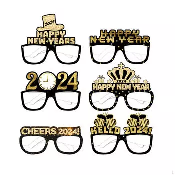 6 шт. очки для очков костюм очки забавные селфи вечеринка фото реквизит для