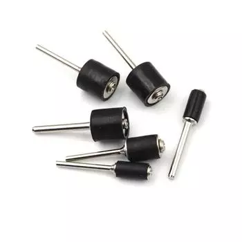 6 шт. оправка 1/4 1/8 хвостовик 6,35-12,7 мм барабанное шлифовальное сверло для ногтей абразивный инструмент