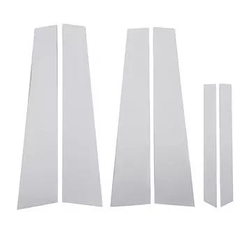 6 шт. отделка столба для столба зеркальная отделка хромированная стойкая к погодным условиям отделка столба для двери и окна