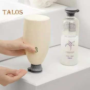 6 шт. перевернутая крышка для опорожнения бутылки, герметичная, 3 размера, TPE, дозатор шампуня, лосьона для тела, кухонная приправа, перевернутая крышка для бутылки жёлтый