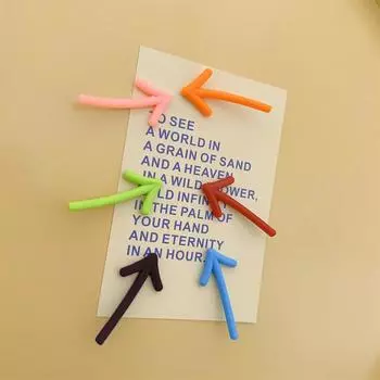 6 шт. Персонализированные и забавные магниты на холодильник в виде стрелок, милые маркеры, креативные магниты на холодильник на день рождения, декоративные для сообщений