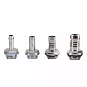 6 шт. ПК с водяным охлаждением, фитинг с двумя касаниями G1/4, резьбовой разъем для трубки 6mm