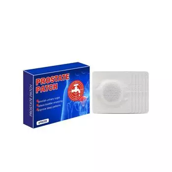 6 шт. пластырей для ухода за простатой, пластырь для пупка простаты, дышащий, облегчающий дискомфорт, способствующий мочеиспусканию, наклейка на пупок простаты для мужчин One Size