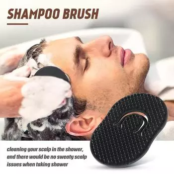 6 шт., плоская длинная щетка для шампуня для рук, срок службы на один палец, эргономичное пластиковое кольцо для дома 6pcs