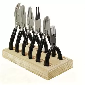 6 шт. плоскогубцы для ювелирных изделий, намотка проволоки, круглый нос, заостренный нос, плоский нос, нейлоновые плоскогубцы, набор игольчатых плоскогубцев для ювелирных изделий