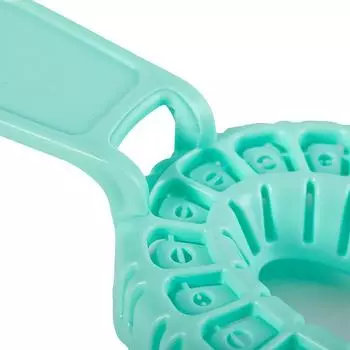 6 шт. Поднос для зубных имплантатов, съемный, полный рот, частичная форма, легко складывающаяся перегородка