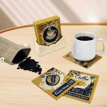 6 шт. подставки под стаканы для штампов посуда напитки для дома обеденный стол магазин