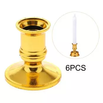 6 шт. подсвечников геометрического дизайна, красивые подсвечники для предложения руки и сердца