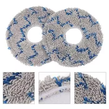 6 шт., подушечки для вакуумной швабры для глубокой очистки, набор аксессуаров для швабры, сменный комплект для Midea V10 V12 W11