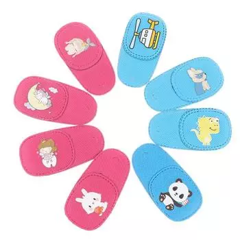 6 шт., повязка на глаз при амблиопии для очков, для детей, для взрослых, медицинская повязка для ленивого глаза, косоглазие Princess Left Eye