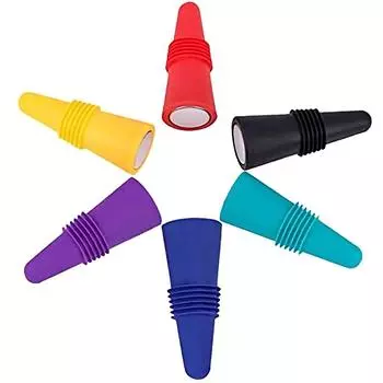 6 шт. прочная и безопасная пробка для винных бутылок для всех бутылок, пробка для бутылок, винные пробки