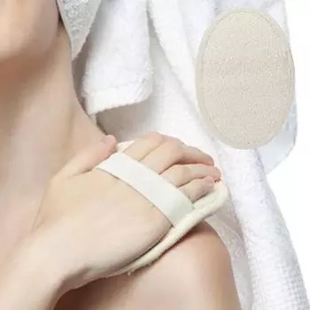 6 шт. прочная отшелушивающая подушечка для люфы, многофункциональная антидеформированная мягкая щетина, усиленный край люфы, скребок для ванны для ванной комнаты