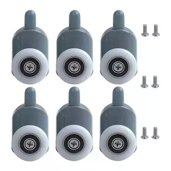 6 шт. Простая установка сменного скользящего шкива для душа для любителей DIY Высокая производительность