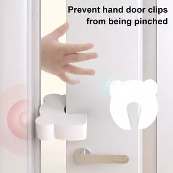 6 шт. противоударных дверных упоров для детей, защитный пенопластовый дверной упор для предотвращения захлопывания и удержания двери открытой для дверного края A