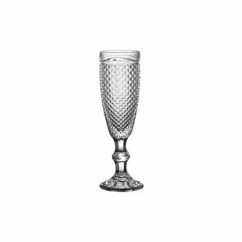 6 шт. прозрачное тисненое стекло с маленьким бриллиантом, чашка для шампанского, декор для вечеринки, товары для вечеринок, праздничный декор, праздничные принадлежности 165ml