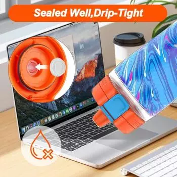 6 шт. распределительный клапан силиконовая и пластиковая вставка с отверткой без запаха пищевые сменные аксессуары для бутылки для воды Gx 32 унции 6pcs