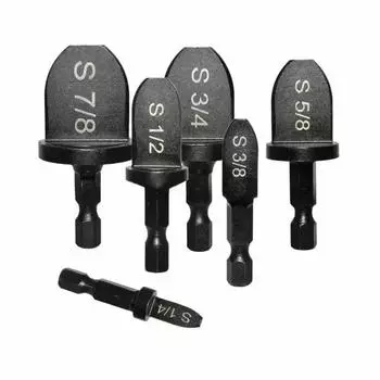 6 шт. расширитель медных труб для труб, обжимной инструмент для кондиционера, холодильника, набор инструментов для отбора мощности