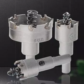 6 шт., развертка 22-65 мм, карбидный открывалка для отверстий, высококачественная открывалка для отверстий из нержавеющей стали 6Pcs