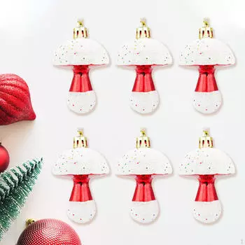 6 шт. Рождественские подвесные украшения, праздничные украшения, идеальные подарки, креативный декор рождественской елки для двери