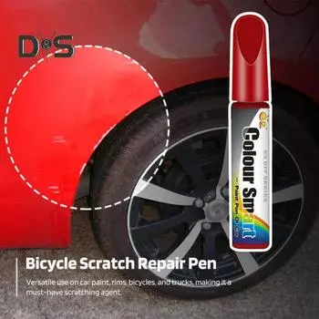 6 шт. Ручки для удаления царапин на автомобиле, компактный размер, портативная водонепроницаемая ручка для ремонта царапин на автомобильной краске, ручки для подкраски 6pcs белый