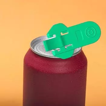 6 шт. ручной открывалка для консервных банок, консервная банка для напитков, инструмент для открывания верхней петли для поп-колы, алюминиевые щитки для напитков, крышка банки, открывалка для банок с газировкой для пикников, кемпинга разноцветный